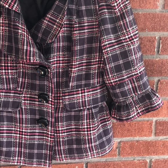 Mac & Jac Plaid Blazer-size - small size - Picture 5 of 16